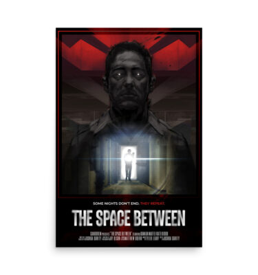 The Space Between Illustrated Poster